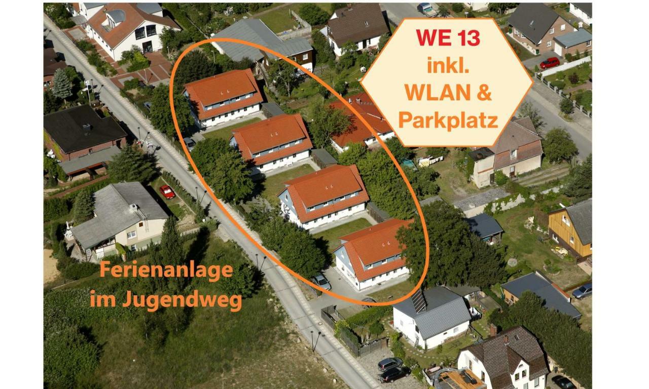 Koserow_Jugendweg_Fewo 13 Eksteriør bilde
